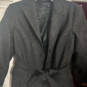 banana republic blazer with belt